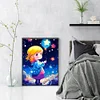 Girl-11CT Stamped Cross Stitch 40*56cm/15.75*22.05in