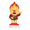 Glowing Snow Miser Figure Classic Unique Look for Outdoor Lawn Porch Decor
