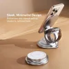 3-in-1 Foldable Magnetic Wireless Charging Stand with 15W Fast Charging Compatible with iPhone, Apple Watch, and AirPods