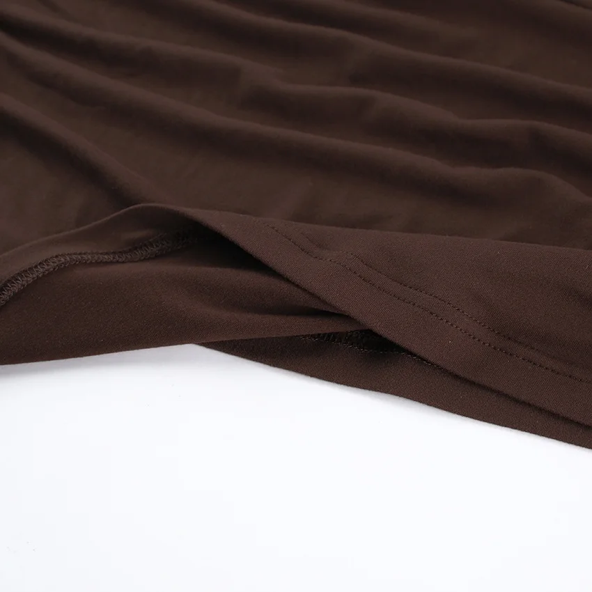 Sdrawing Sdrawing Autumn New Fold Design Sense Of Small To Close The Waist Hottie Style Long-Sleeved Bottom Shirt Woman