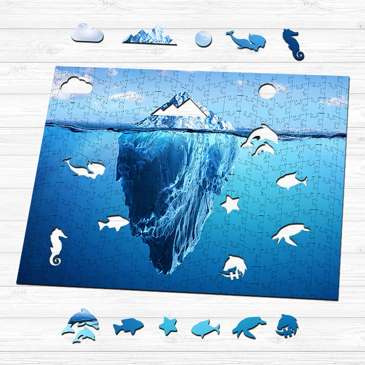 Ericpuzzle™ Ericpuzzle™Iceberg Wooden Puzzle