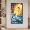 (40*70cm)Nezha - Full Round Drill Diamond Painting