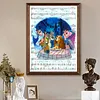 Disney Princess Piano Sheet Music-Full Round Diamond Painting 30*40CM