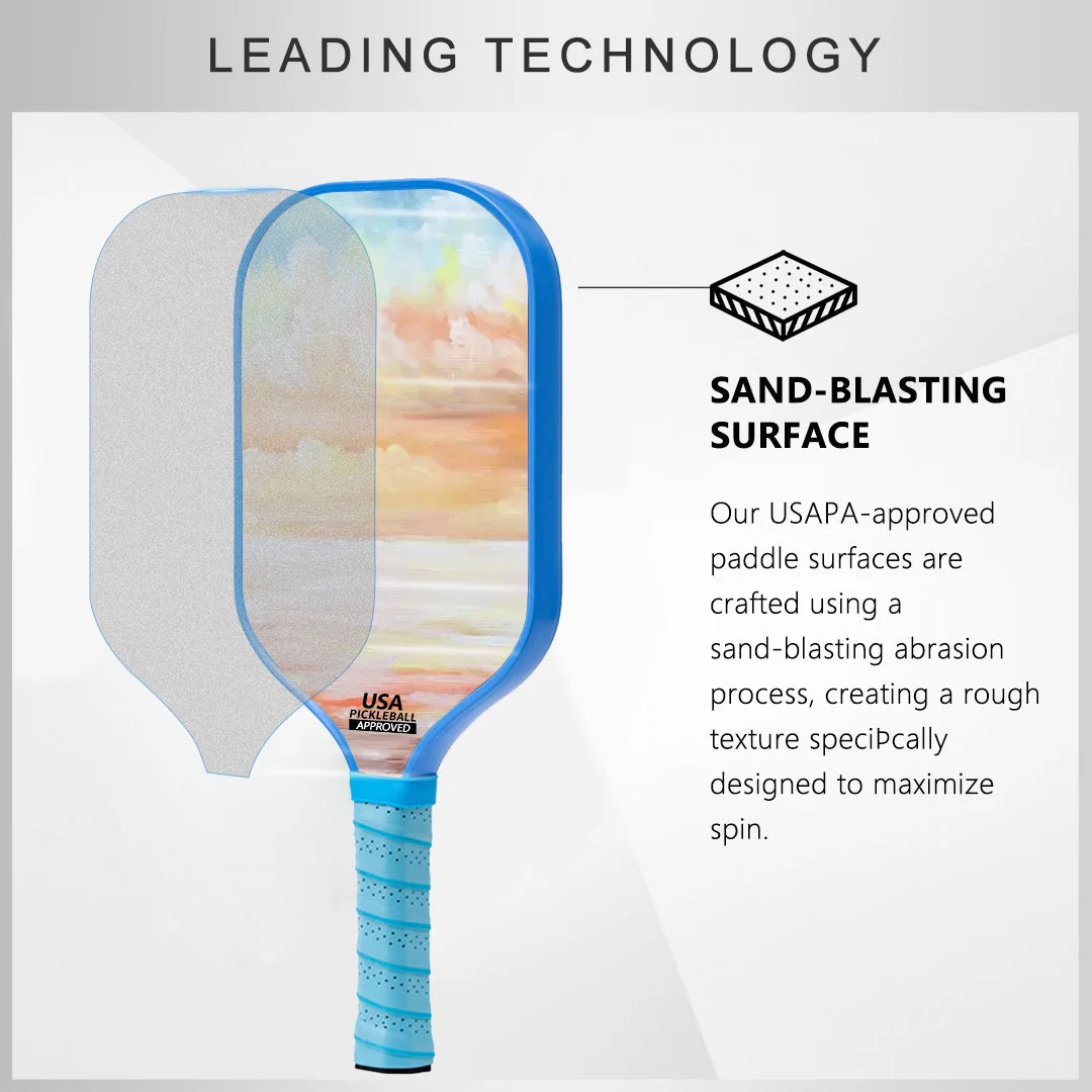 Original Paddle (16mm) T700 Sandblasted Carbon Fiber-Cloud Drift