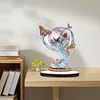 DIY Butterfly Crystal Ball Diamond Painting Single-sided Wooden Desktop Ornaments