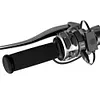 Heated Motorcycle Handlebar Grips 5 Gear IP67 Waterproof Handlebar Hand Warmer