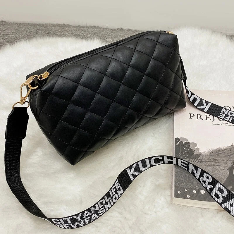 Women's bag 2022 Trend New Luxury Fashion Rhombic Chain Female Crossbody Bag Shoulder Messenger Bag Mobile Phone Handbag