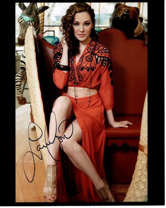 LAURA OSNES Signed Autographed 8x10 CAROUSEL Photo Poster painting