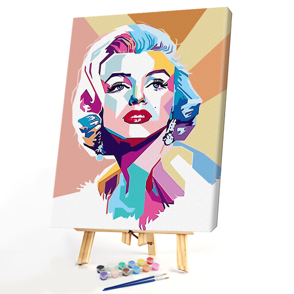 

40*50CM Paint By Numbers-heen Beauty, 501 Original