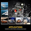 Bolipoeq 80Amp Circuit Breaker DC 12V-48V for Marine Boat Trolling Motor Automotive RV Trailer Car Solar System Battery Disconnect with Manual Reset Switch, IP67 Waterproof (Pack of 2)