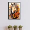 (40*60cm)Sunflower Horse - Round Partial AB Drill Diamond Painting