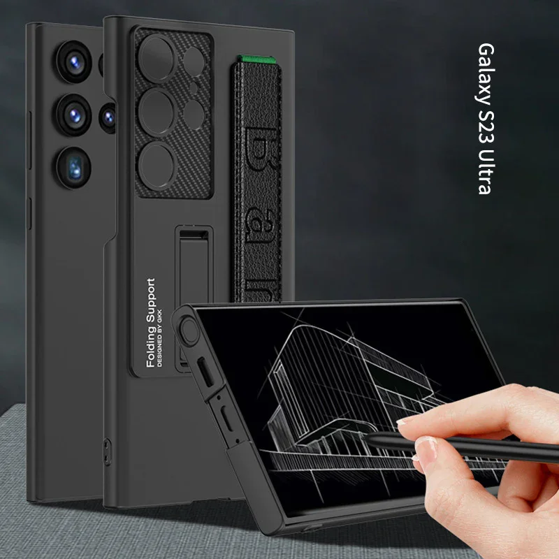 Applicable To For Samsung S23/S22 Series Wrist Strap Bracket Mobile Phone Case