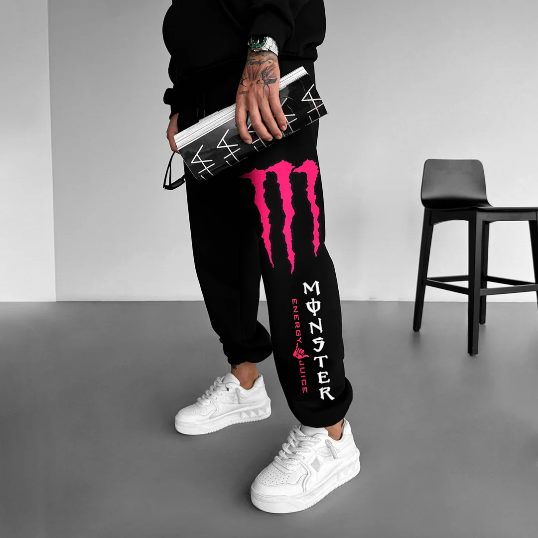 Men's Racing Graphic Print Sweatpants