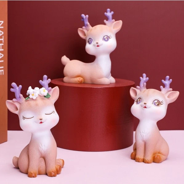 Kawaii Fawn Desktop Decoration