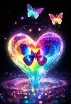 Luxury AB Velvet Diamond Painting Kit - Butterfly