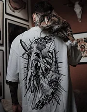 Think Twice Graphic Print T-shirt Lixishop 