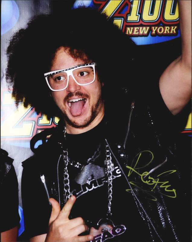 LMFAO Redfoo authentic signed rap 8x10 Photo Poster painting W/Certificate Autographed (A00069)