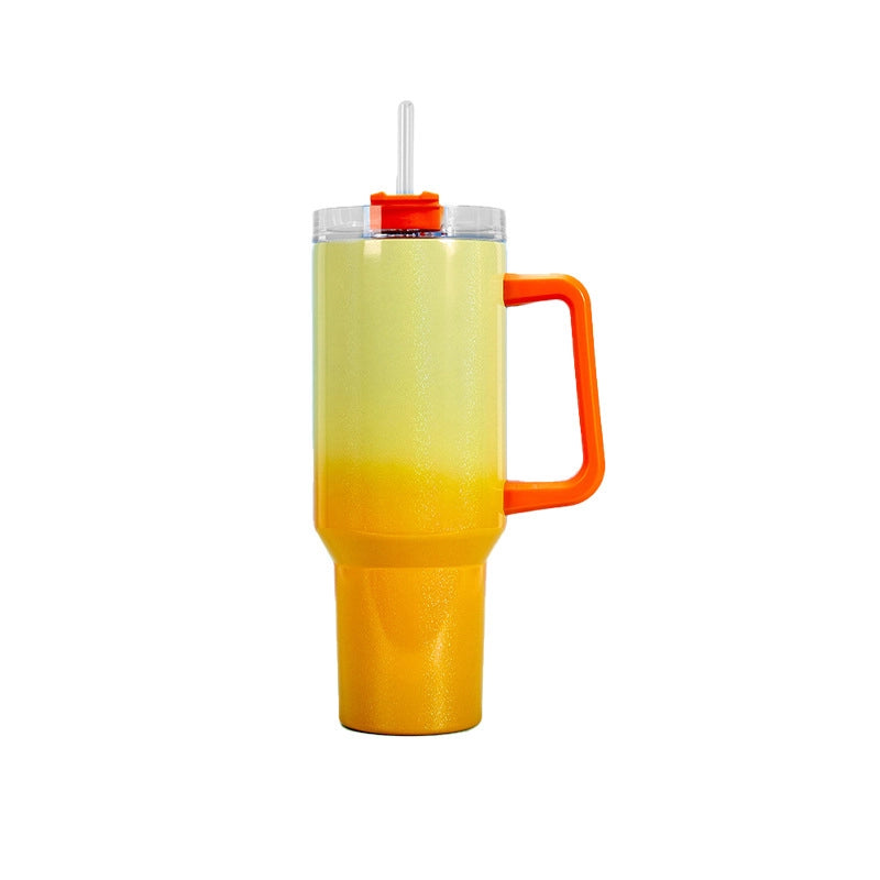 Casual Elegant Preppy Style Solid Color 201 Stainless Steel 304 Stainless Steel Pp Silicone Thermos Cup 1 Piece