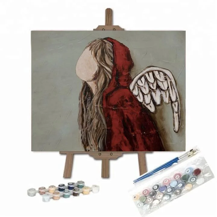Paint by Numbers Kit-Green dress