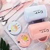 6pcs 5D Diamond Mosaic Stickers Kit DIY Cartoon Cup Phone Decor Kid(Antiquity)