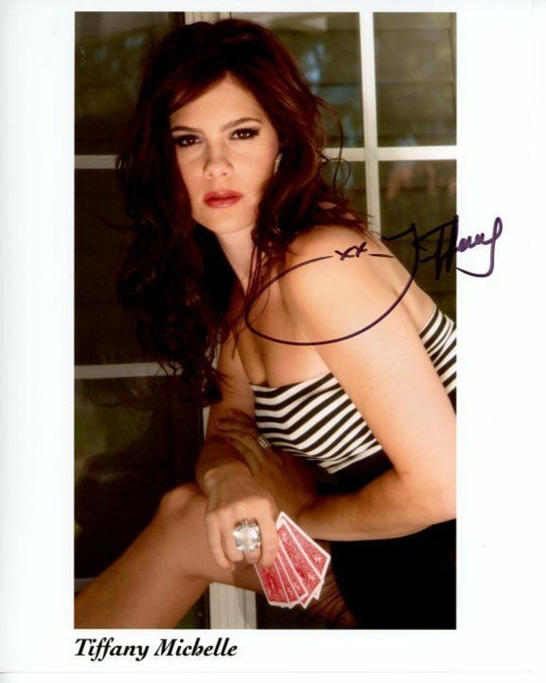 Tiffany michelle signed autographed Photo Poster painting