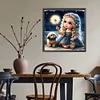 Diamond Painting-5D Full Round Drill Childhood(40*40 CM)