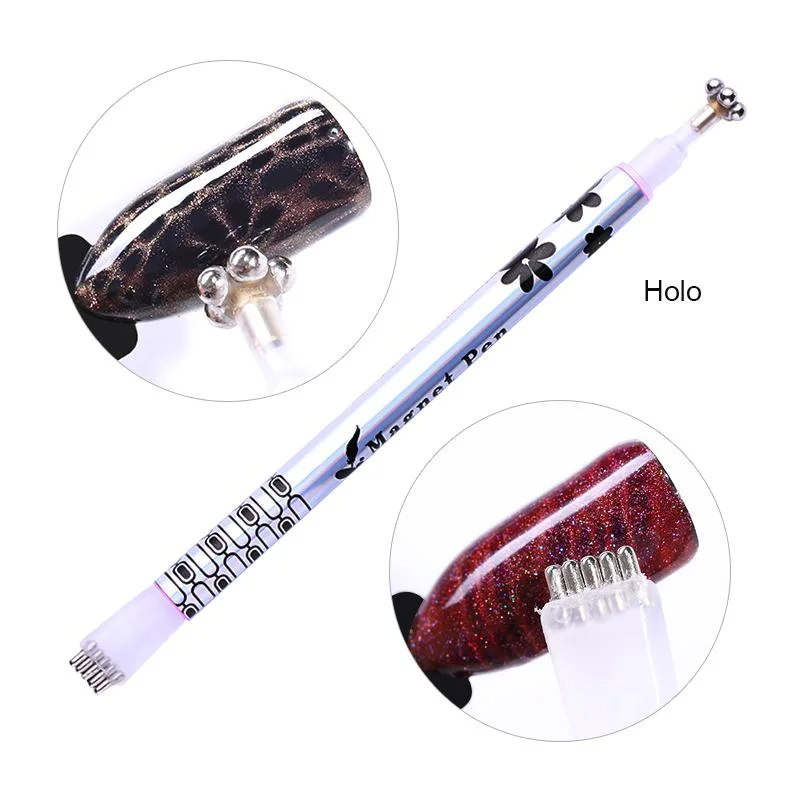 Magnetic Nail Art Stick 9D Cat Eyes Effect Strong Magnet Board Painting Gel 5D cat magnetic Nail Gel Polish Varnish Tools-Nail Inspo