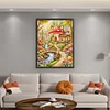 Mushroom Greenhouse-14CT Stamped Cross Stitch Egyptian Cotton 63*80cm/24.8*31.5in (Big Size) tapestrymarket