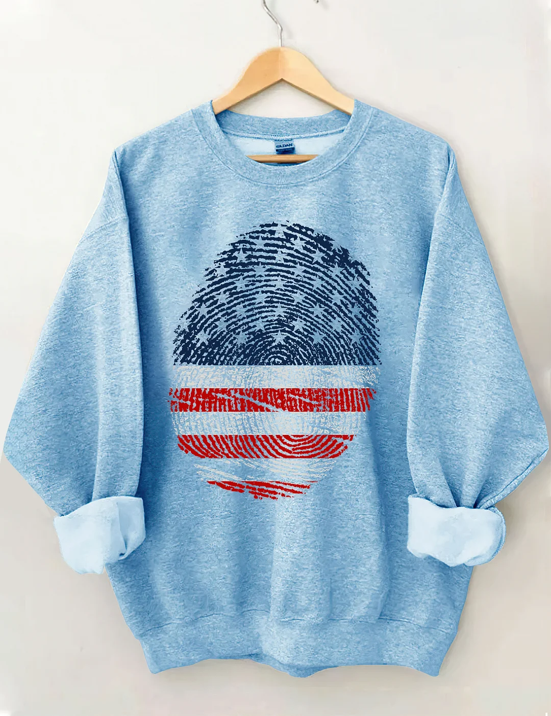 Fingerprint Flag Sweatshirt
