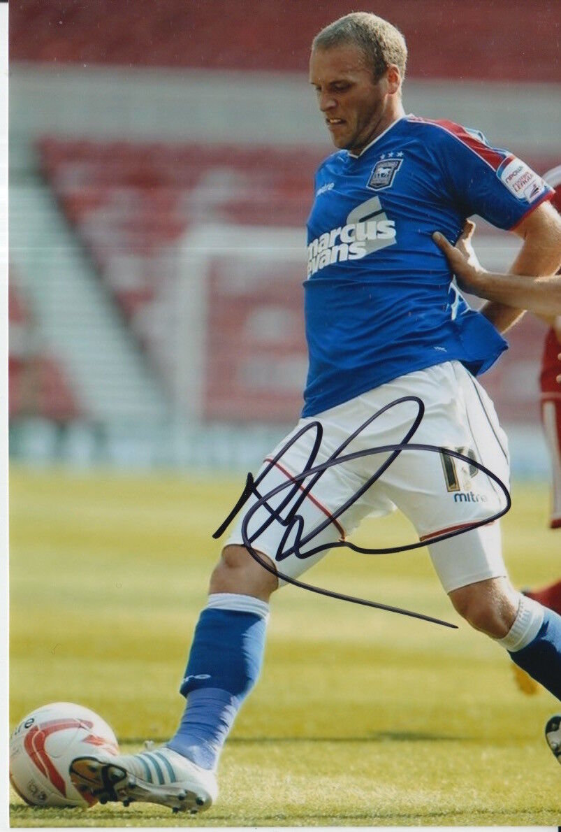 IPSWICH TOWN HAND SIGNED ANDY DRURY 6X4 Photo Poster painting.