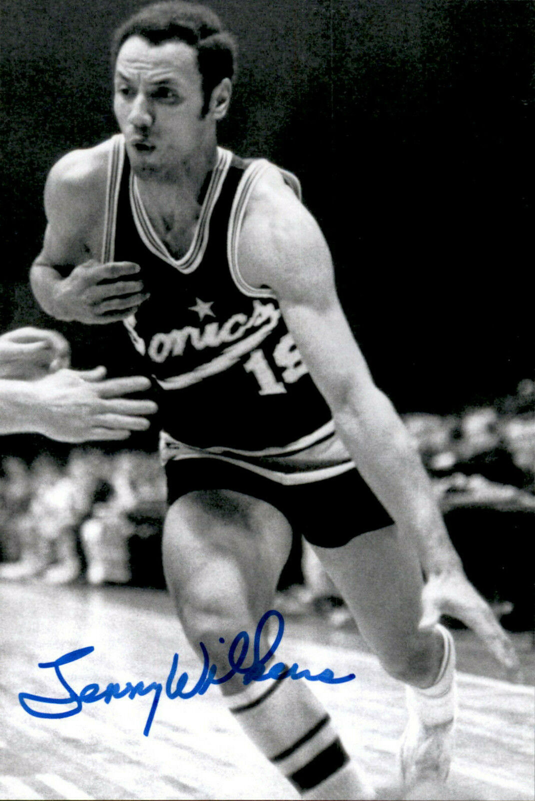 Lenny Wilkens SIGNED autographed 4x6 Photo Poster painting SEATTLE SUPERSONICS / HALL OF FAME