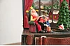 Country Painted Treasure Box Christmas Scene Music Box Christmas Tree