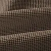 Men's Vintage Brown Waffle Knit Surf Short Sleeve Crew Neck T-Shirt by Inlyline