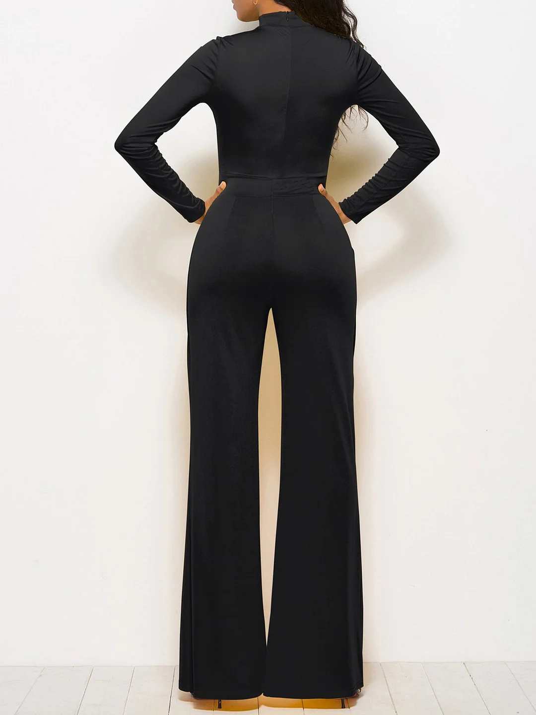 Paneled Casual Sheath One-Pieces