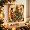 Christmas DIY Special Shape Diamond Painting Pearl Art With Inner Frame Kit 25x25cm(Christmas Tree)