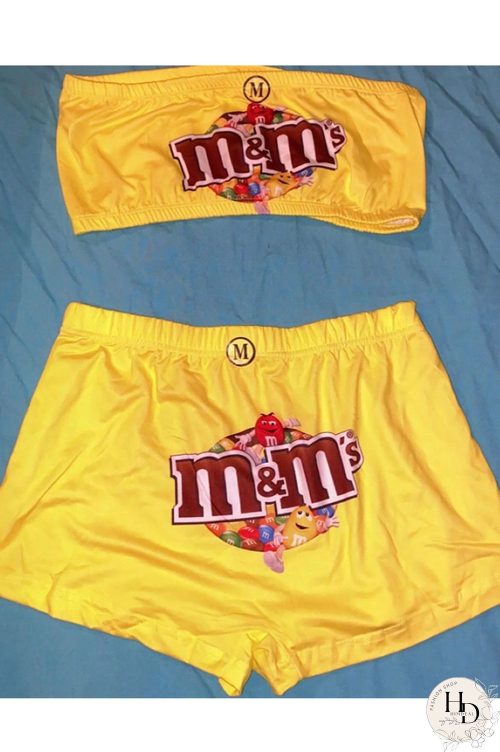 Orange Polyester Sexy Plaid Letter Print Character Straight Two Pieces