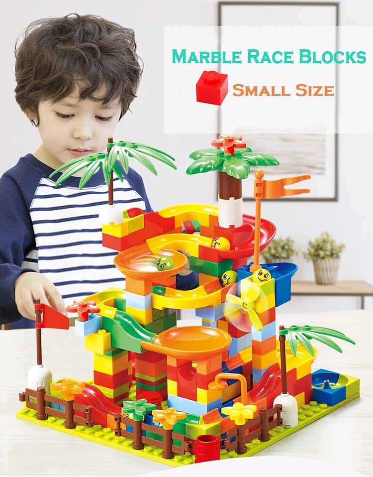 Maze Track Children's Building Blocks