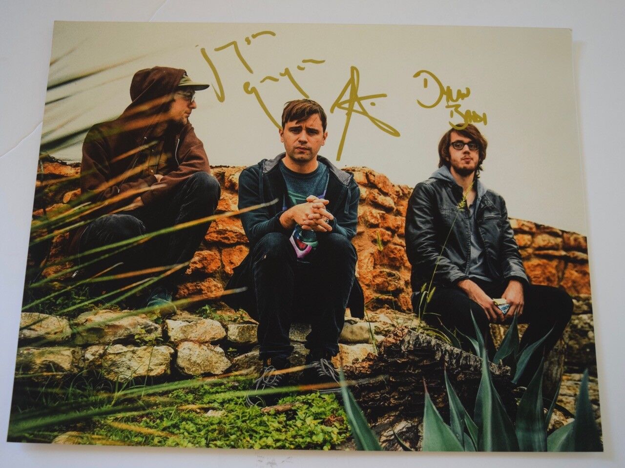 CLOUD NOTHINGS Signed Autographed 11x14 Photo Poster painting Full Band COA VD