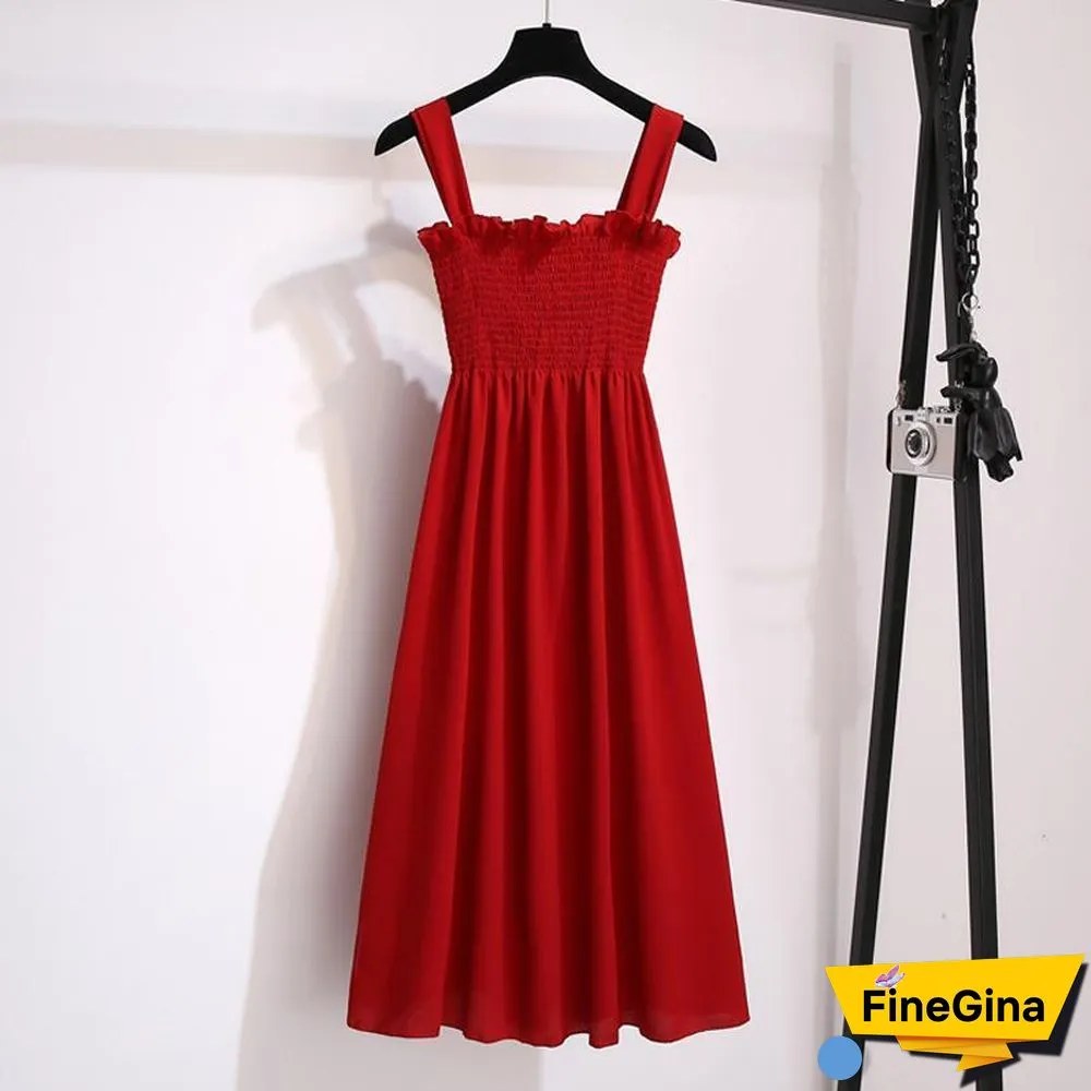 Lace-Up Cardigan+Cami Dress P13023