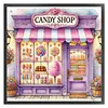 Purple Candy Shop-11CT Stamped Cross Stitch 40*40cm/15.75*15.75in