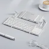 Bluetooth Wireless Folding Keyboard, With Touchpad And Stand, Can Switch Three Devices Compatible With Windows, Android, iOS and Mac