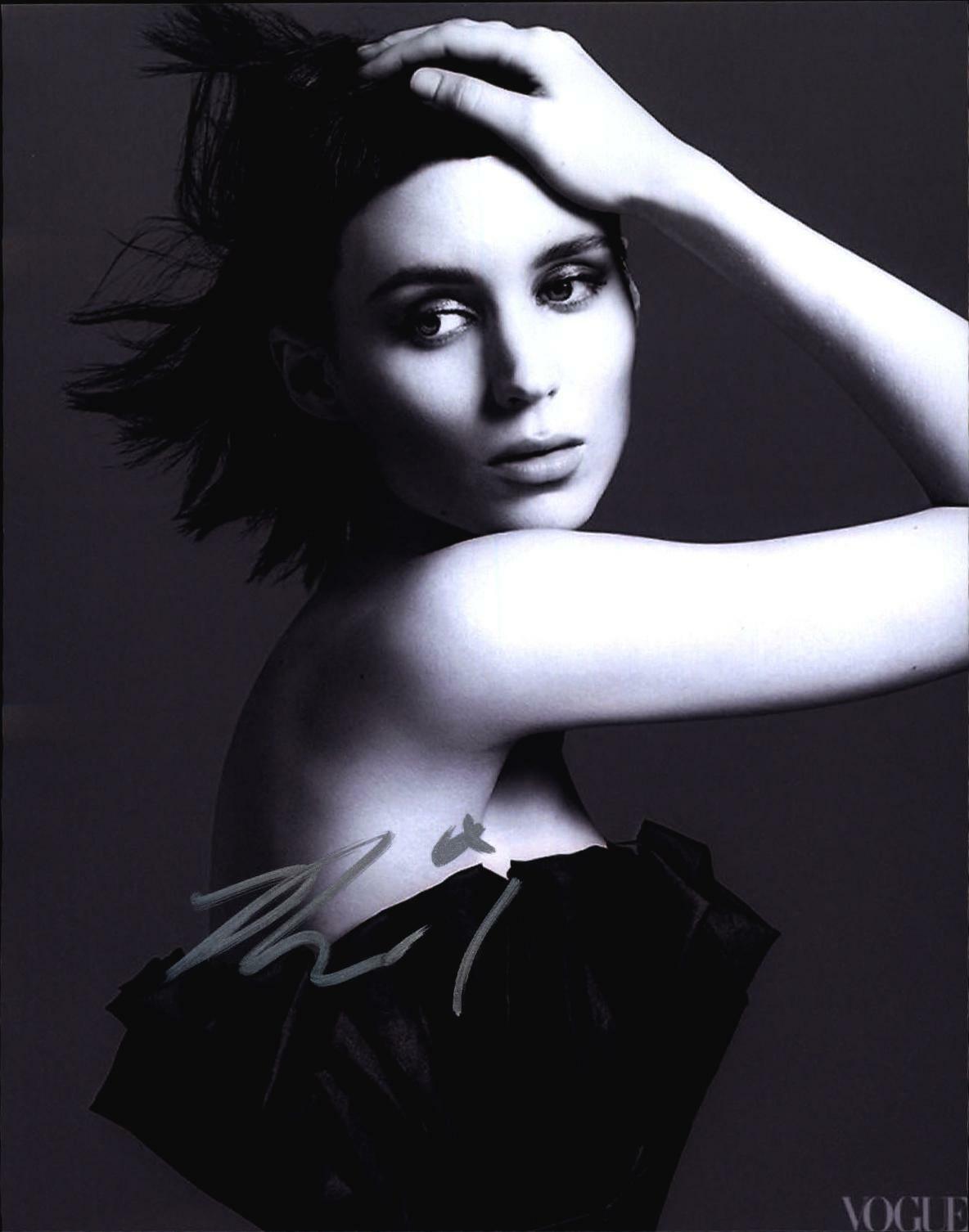 Rooney Mara authentic signed celebrity 8x10 Photo Poster painting W/Cert Autographed A4