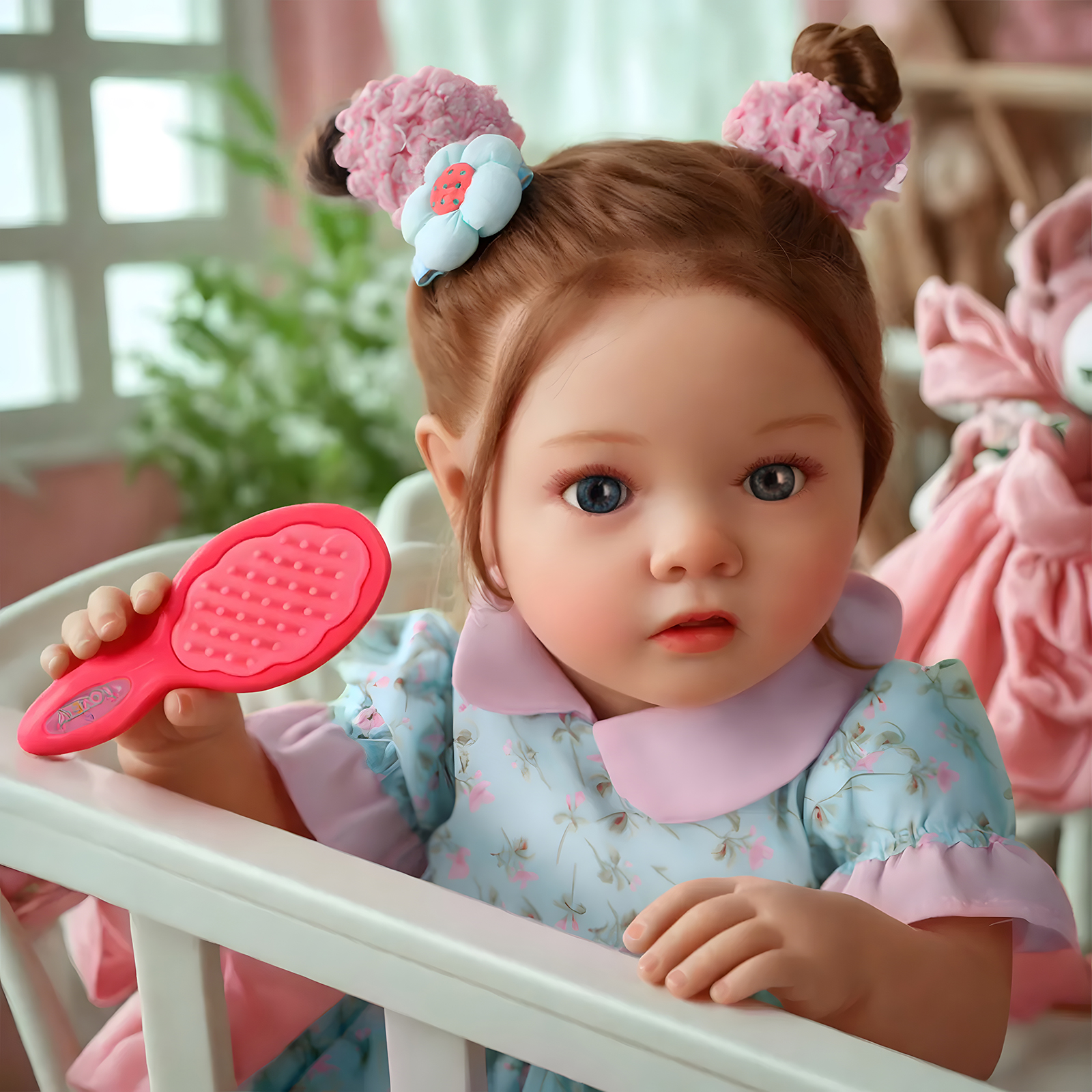 [Ships Within 24 Hours] Babeside Quiet Reborn Baby Daisy 20'' Toddler Girl Physical and Mental Accompaniment