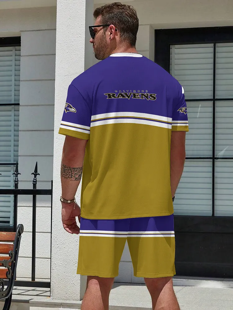 Baltimore Ravens Limited Edition Top And Shorts Two-Piece Suits