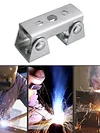 Magnetic V Type Welding Jig Clamps Adjustable V Pads F-Clamp Fixture Holder