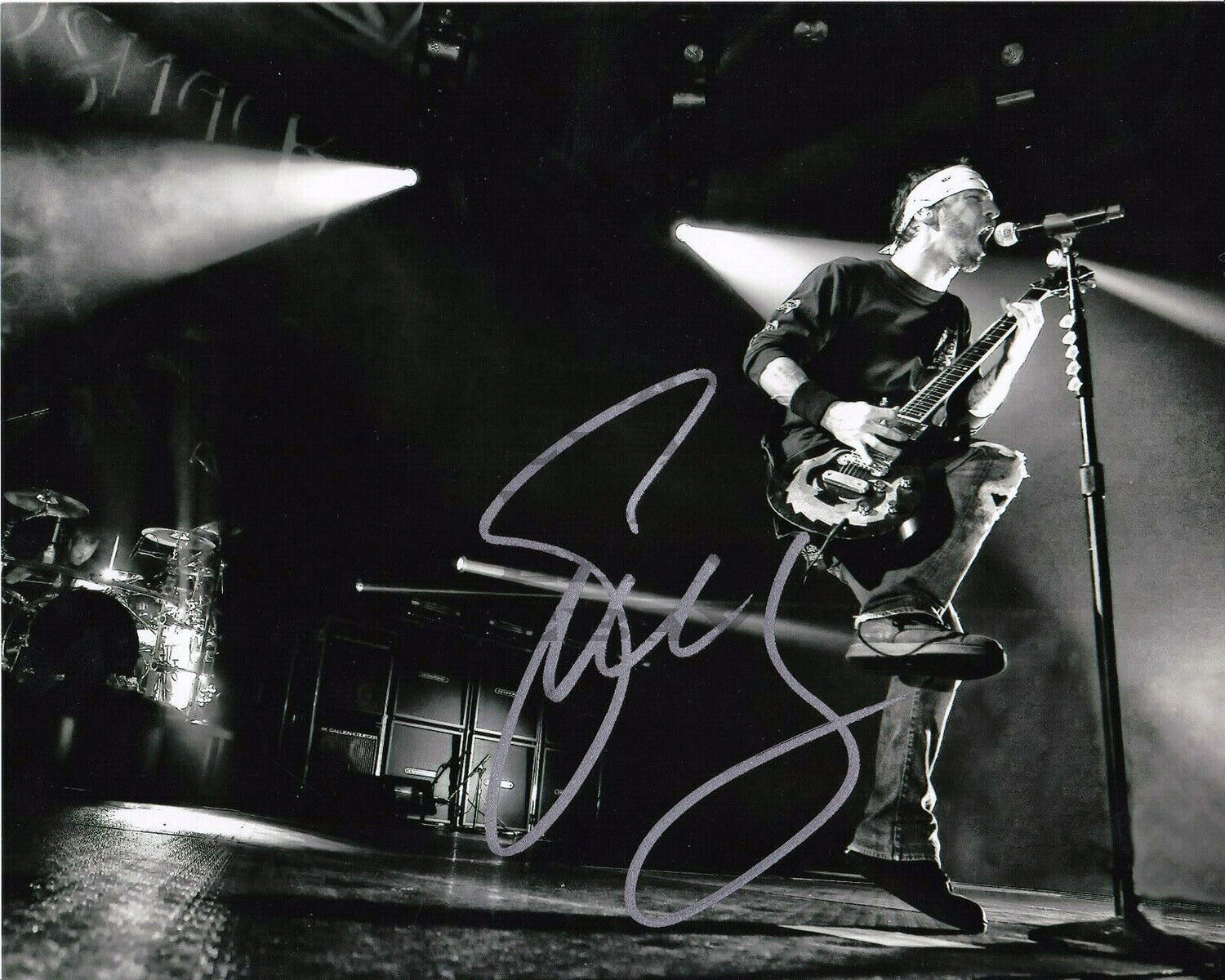 Sully Erna Godsmack Autographed Signed 8x10 Photo Poster painting Reprint