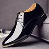 men patent leather shoes