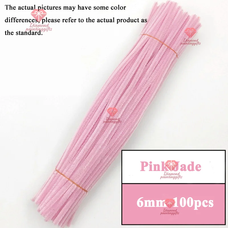6mm Anvin Pipe Cleaners 100 Pcs 10 Colors Chenille Stems for DIY Crafts Decorations Creative School Projects (6 mm x 12 Inch, Assorted Bright Colors)