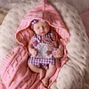 16'' Realistic Silicone Sleeping Baby Little Infant Girl Haroina Physical and Mental Accompaniment - RBBI-Myrebornbabydoll&reg; Myrebornbabydoll&reg;