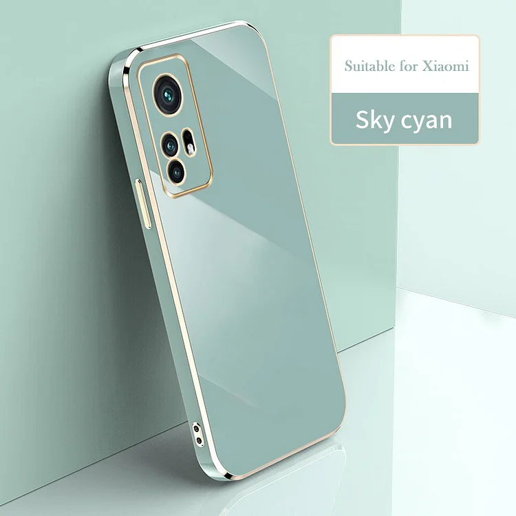 Electroplated solid color phone case suitable for Xiaomi phones